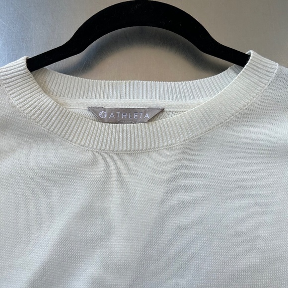 ATHLETA HIGHLAND CROSSBACK SWEATER - Picture 5 of 6